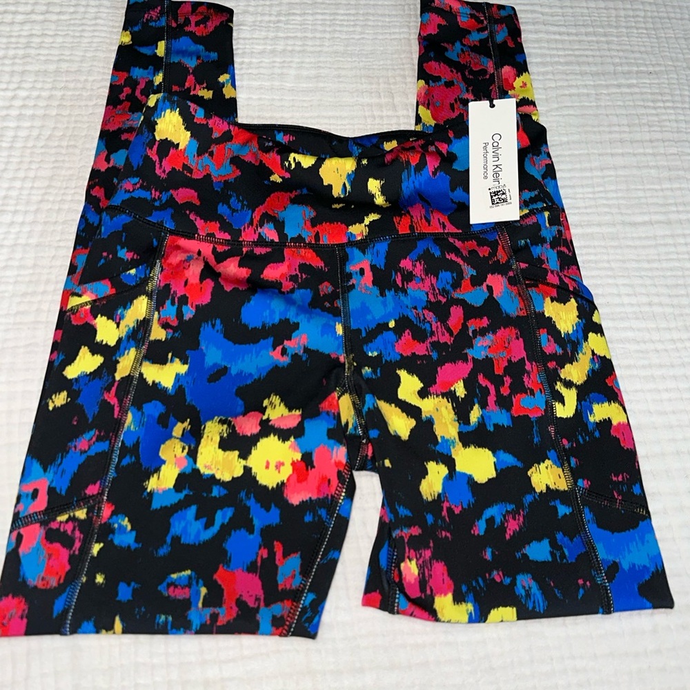 Calvin Klein Vibrant Multicolor Leggings